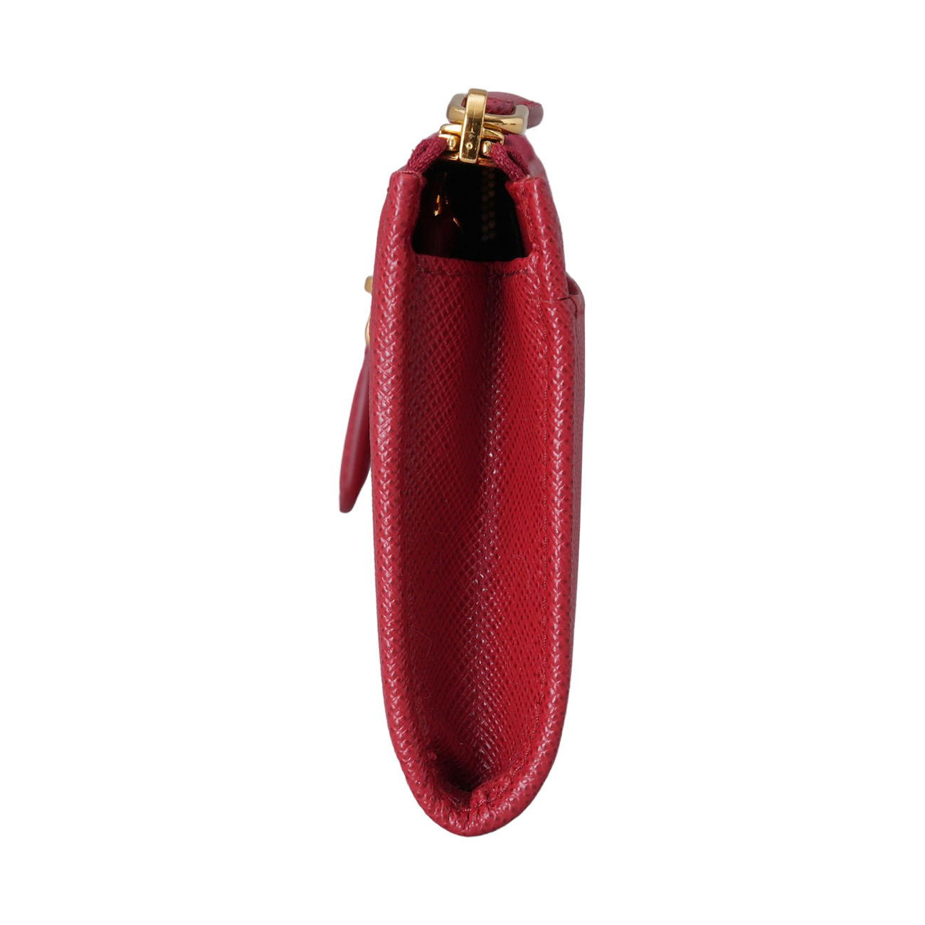 PRADA(USED)프라다 사피아노 지퍼 키링 지갑