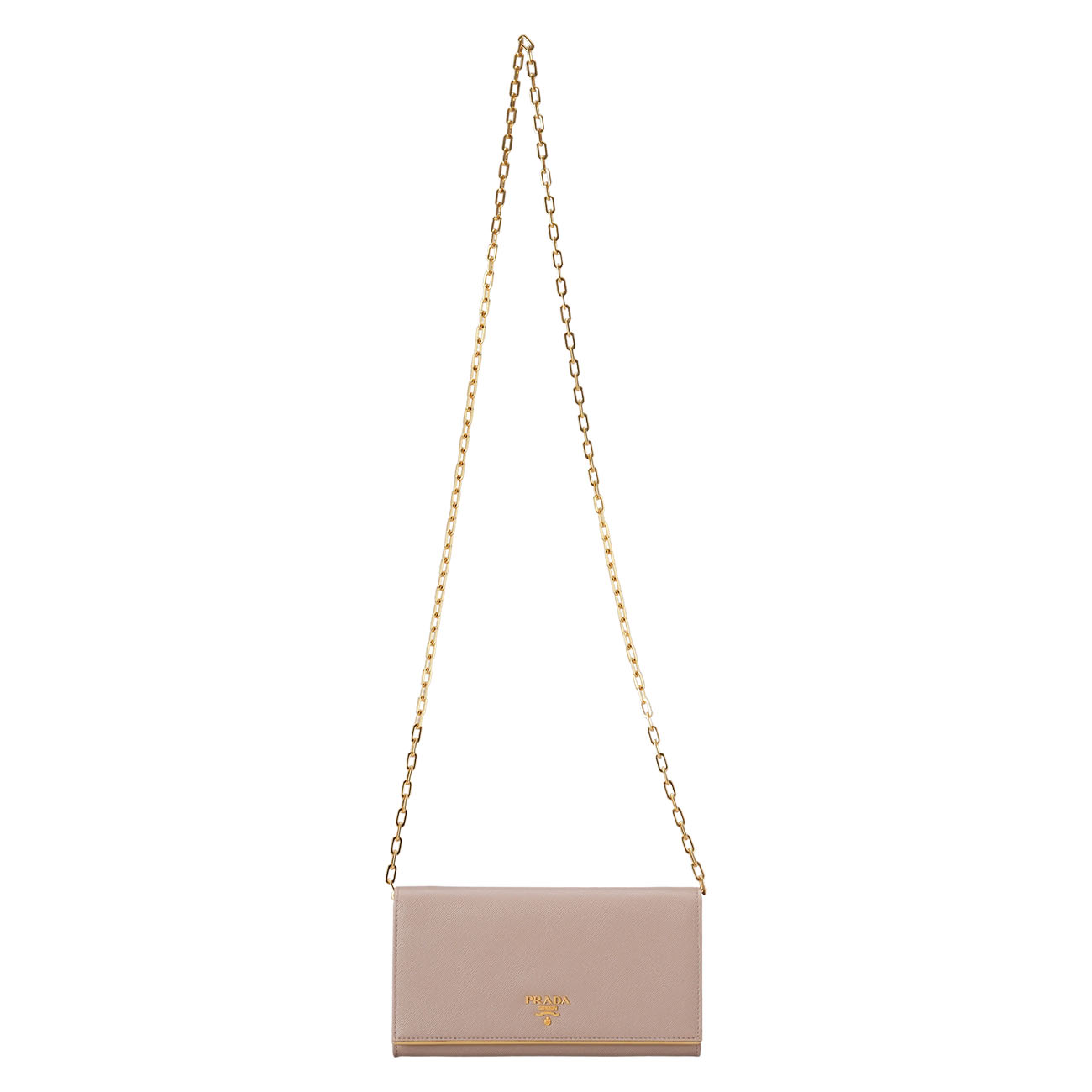 PRADA(USED)프라다 1M1440 사피아노 체인 지갑