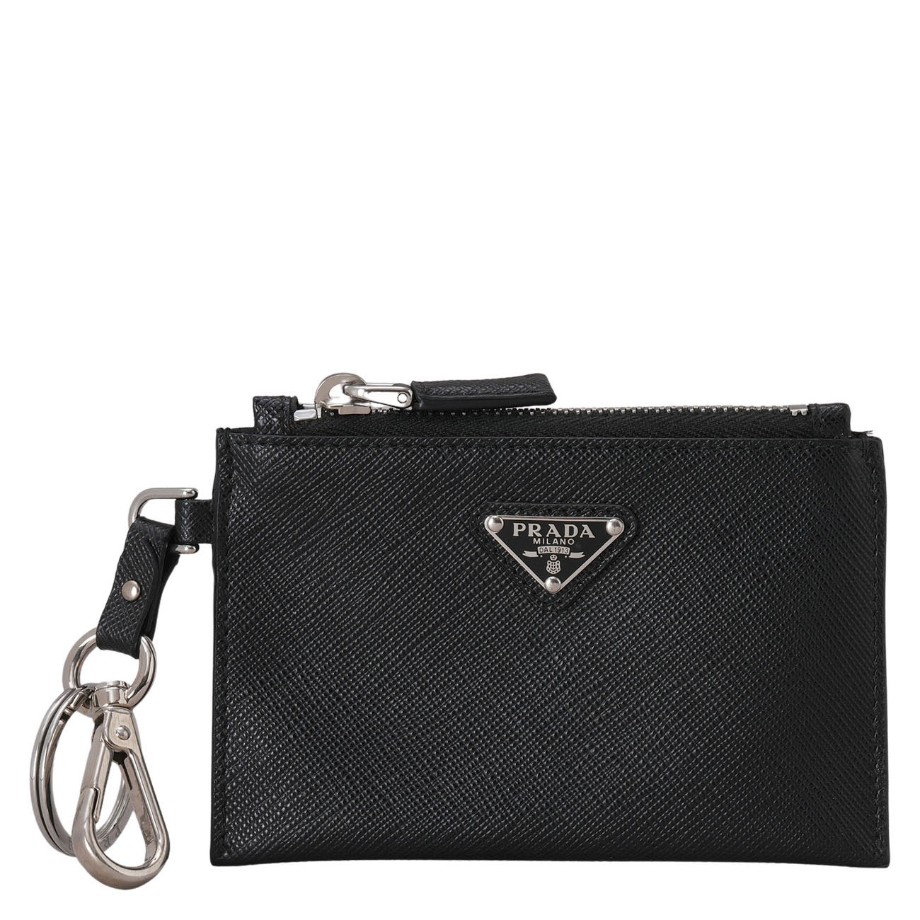 PRADA(USED)프라다 2TT080 키링 지퍼 지갑