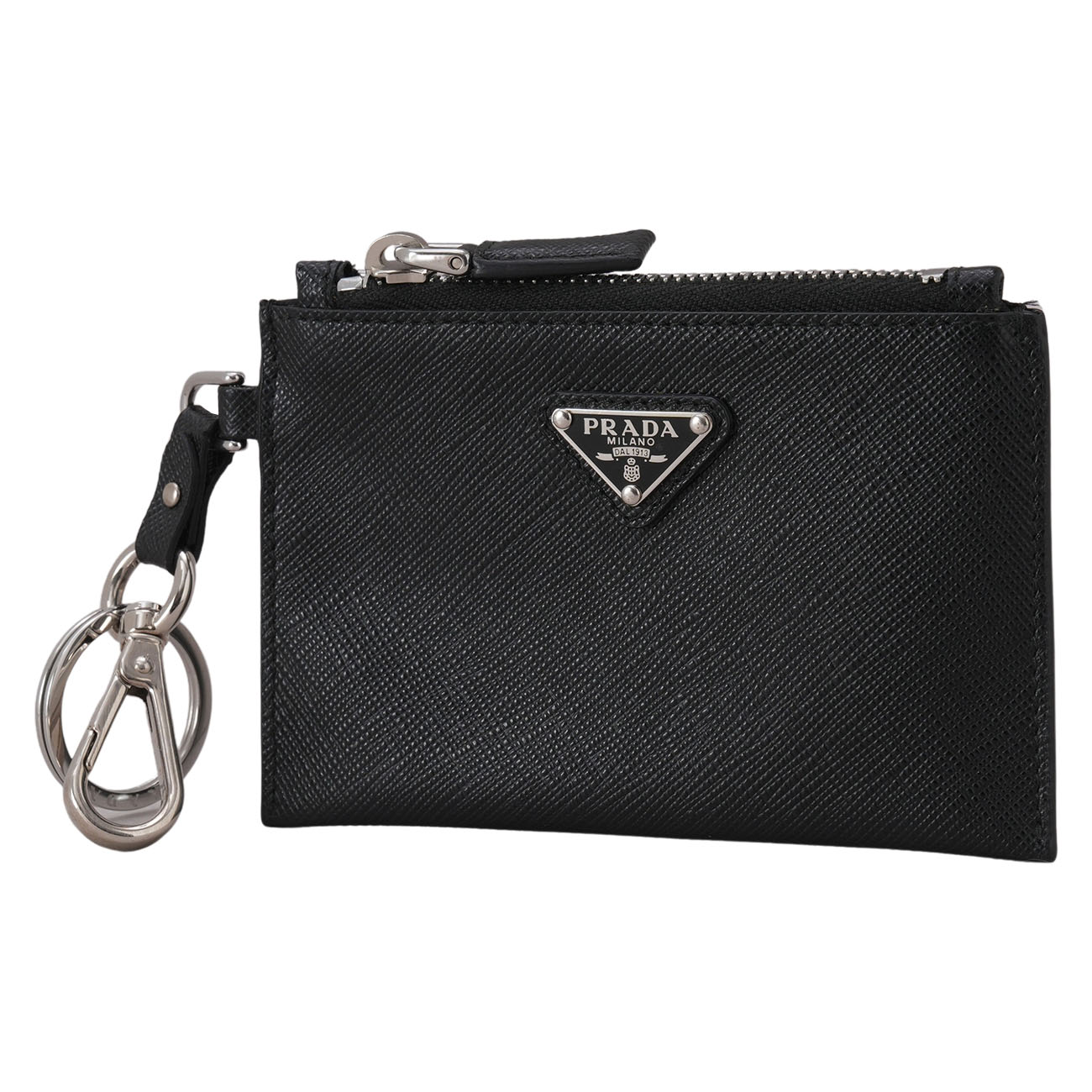 PRADA(USED)프라다 2TT080 키링 지퍼 지갑