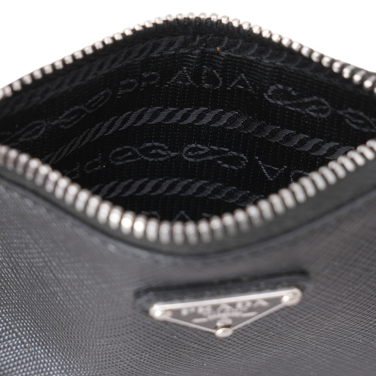 PRADA(USED)프라다 2TT080 키링 지퍼 지갑