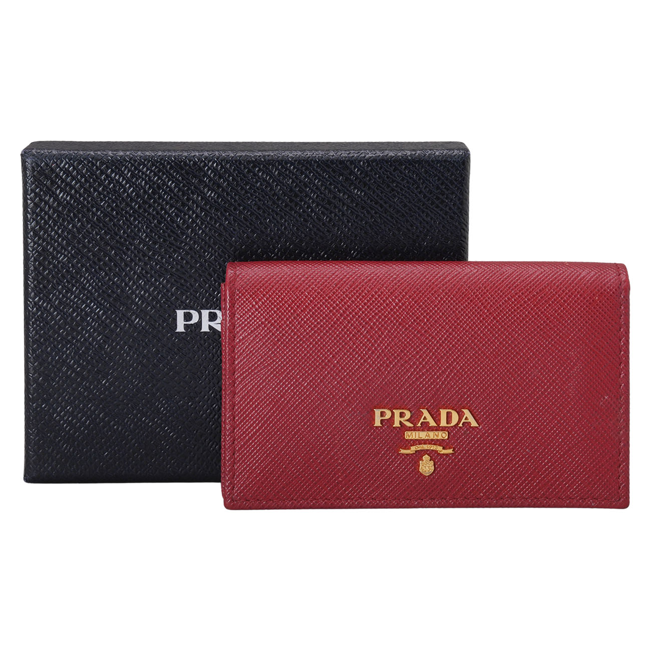 PRADA(USED)프라다 1MC122 사피아노 카드지갑