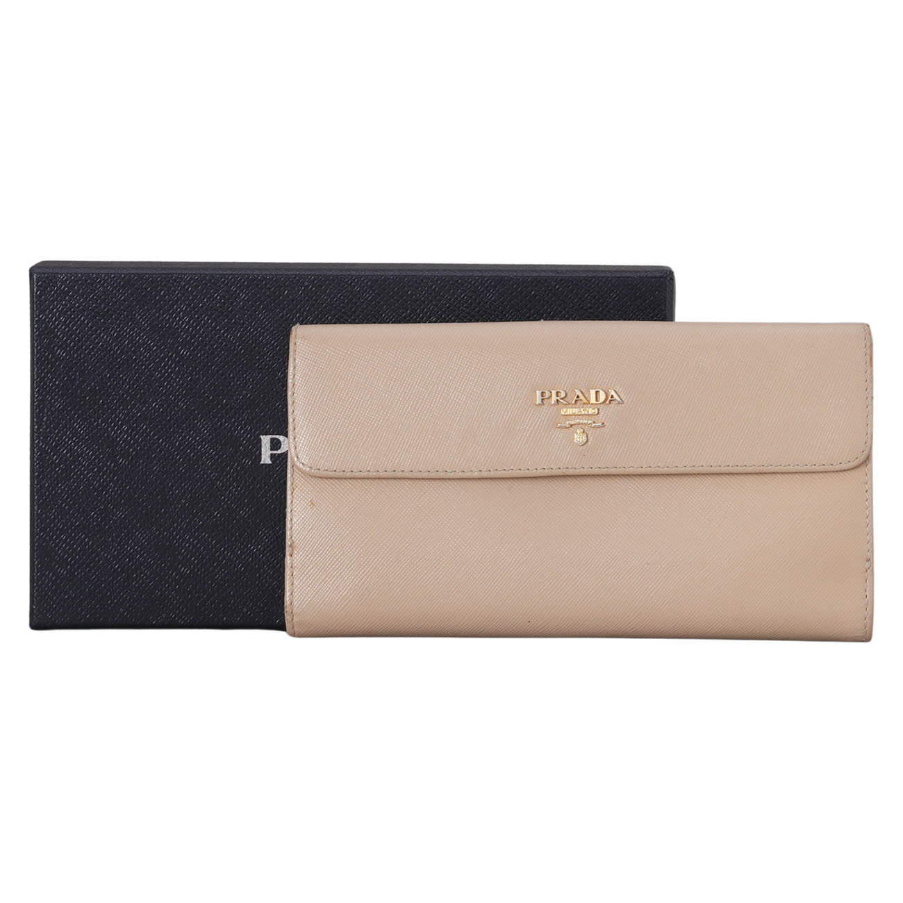 PRADA(USED)프라다 1M1133 사피아노 장지갑