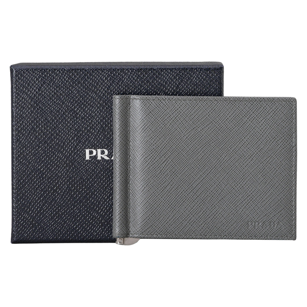 PRADA(USED)프라다 2MN077 사피아노 머니클립