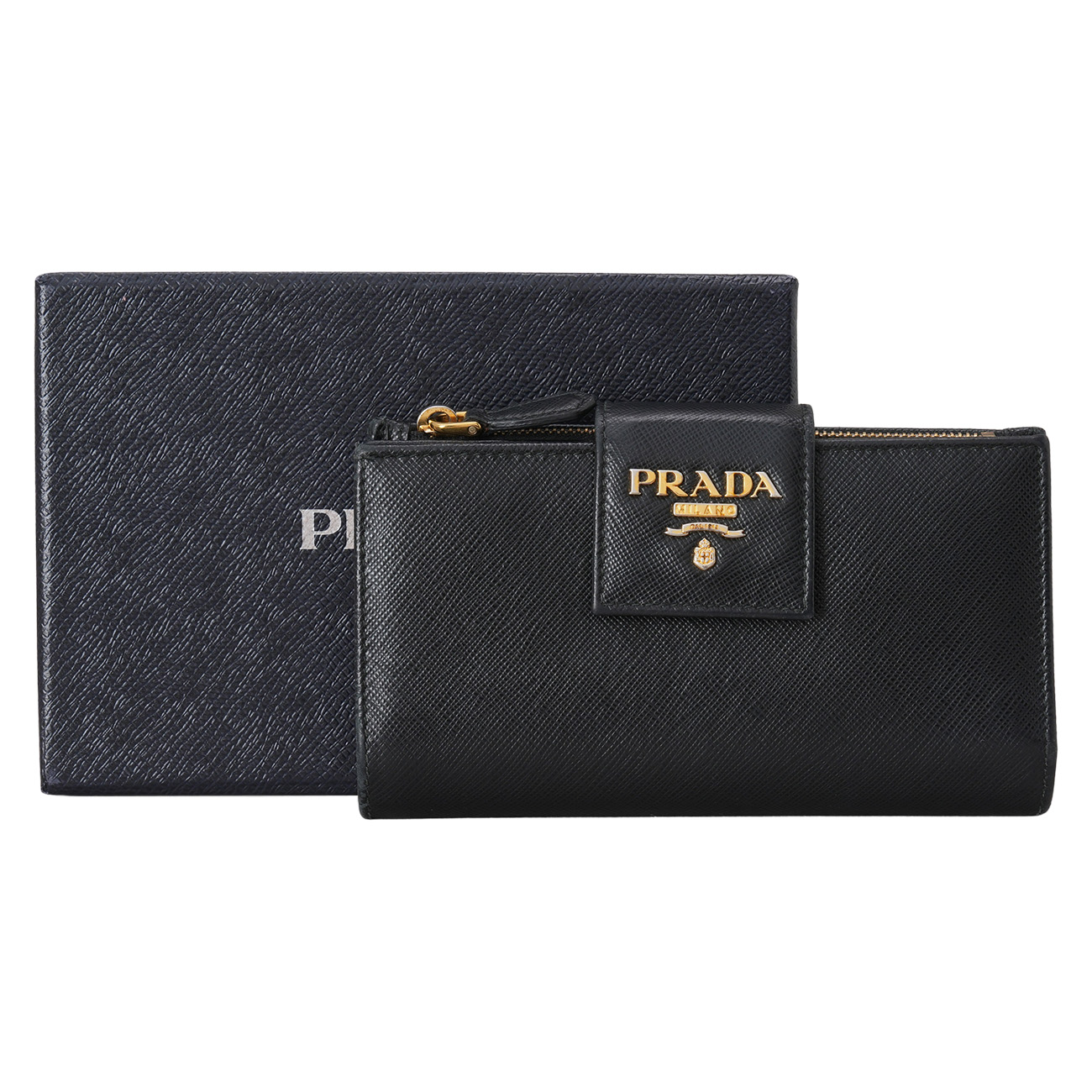 PRADA(USED)프라다 사피아노 중지갑