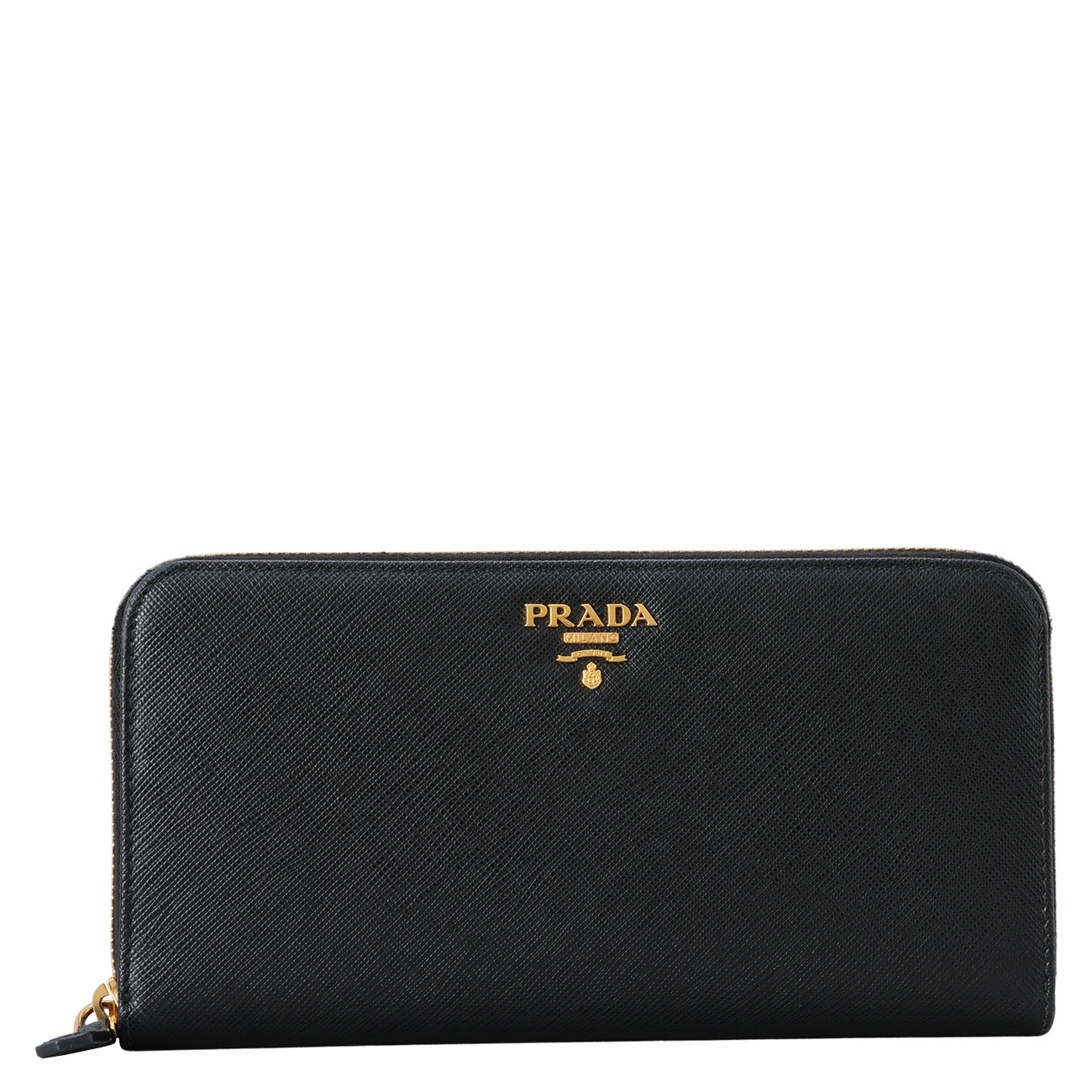 PRADA(USED)프라다 1ML506 사피아노 지퍼 장지갑