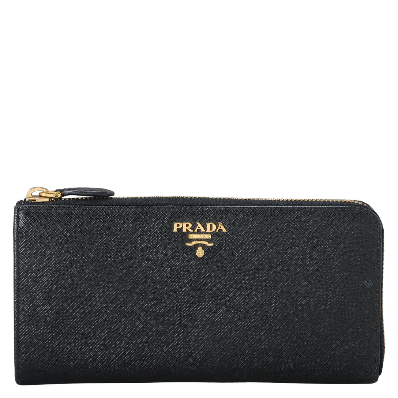 PRADA(USED)프라다 사피아노 지퍼 장지갑