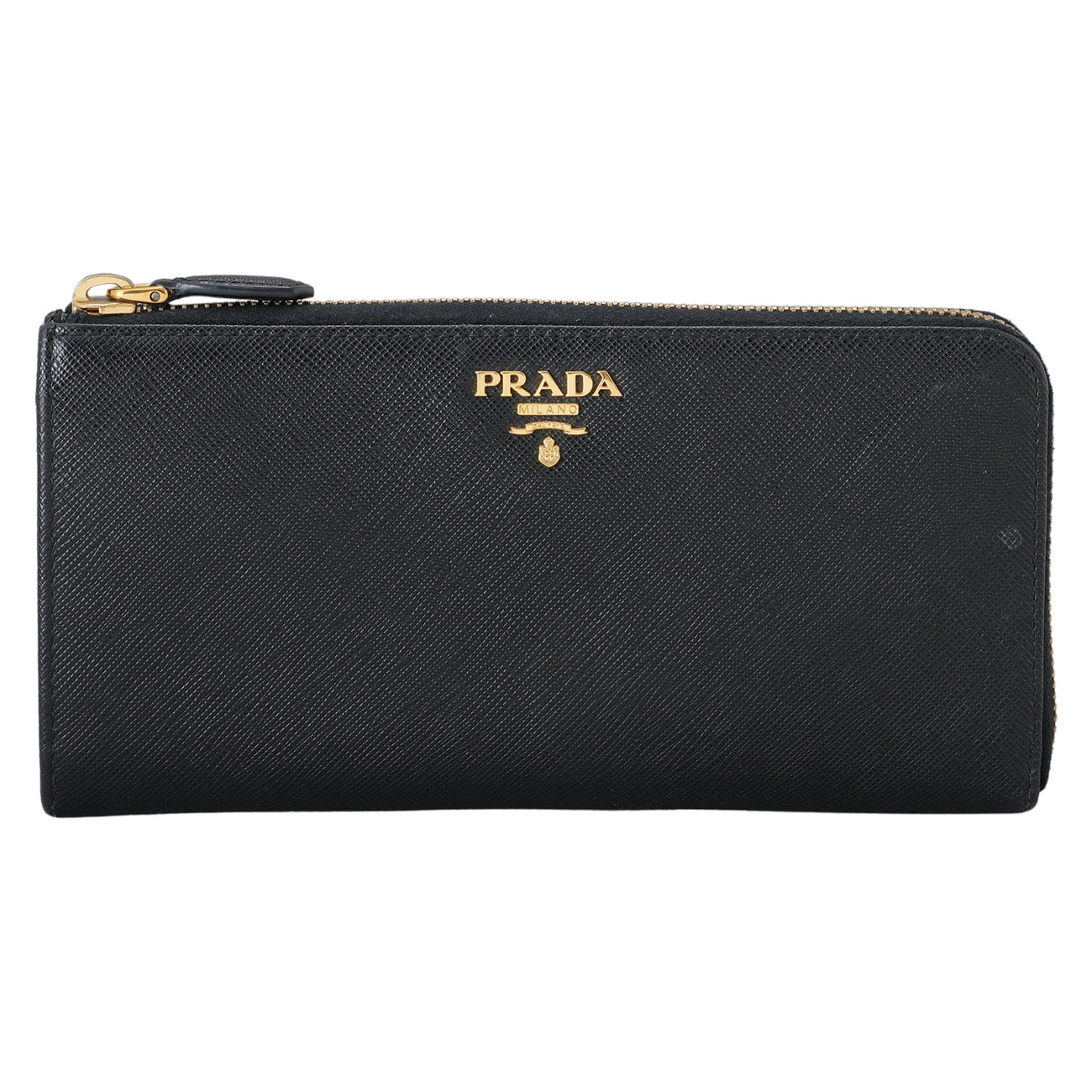PRADA(USED)프라다 사피아노 지퍼 장지갑