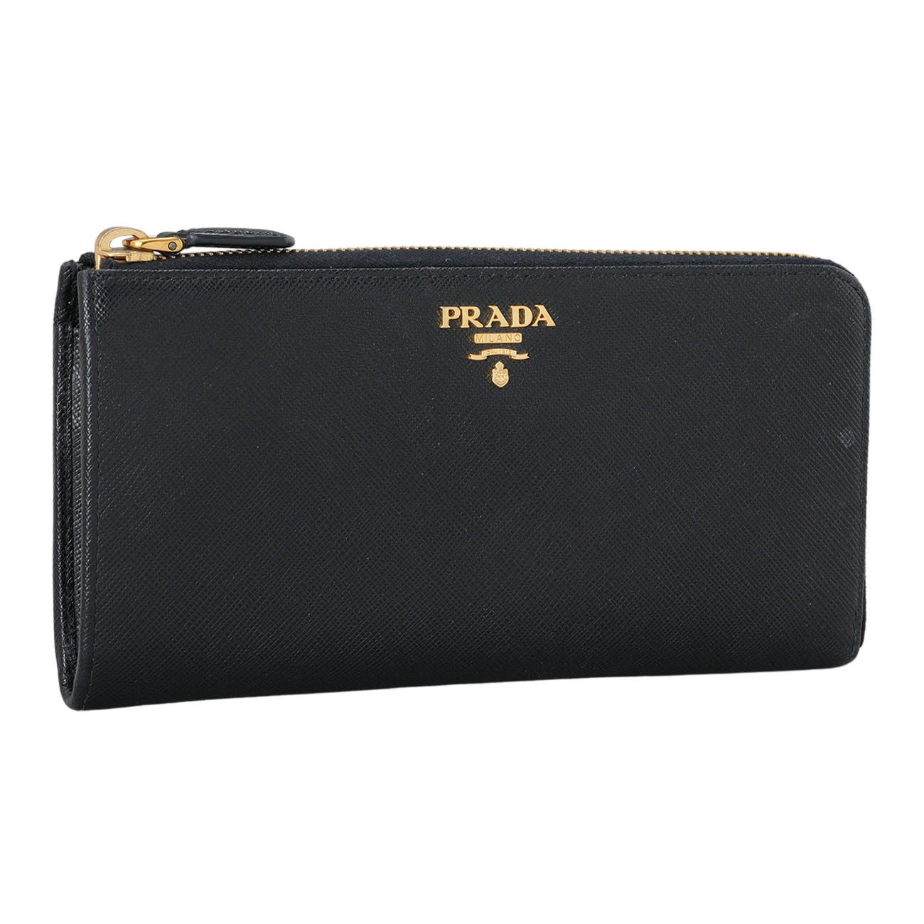 PRADA(USED)프라다 사피아노 지퍼 장지갑