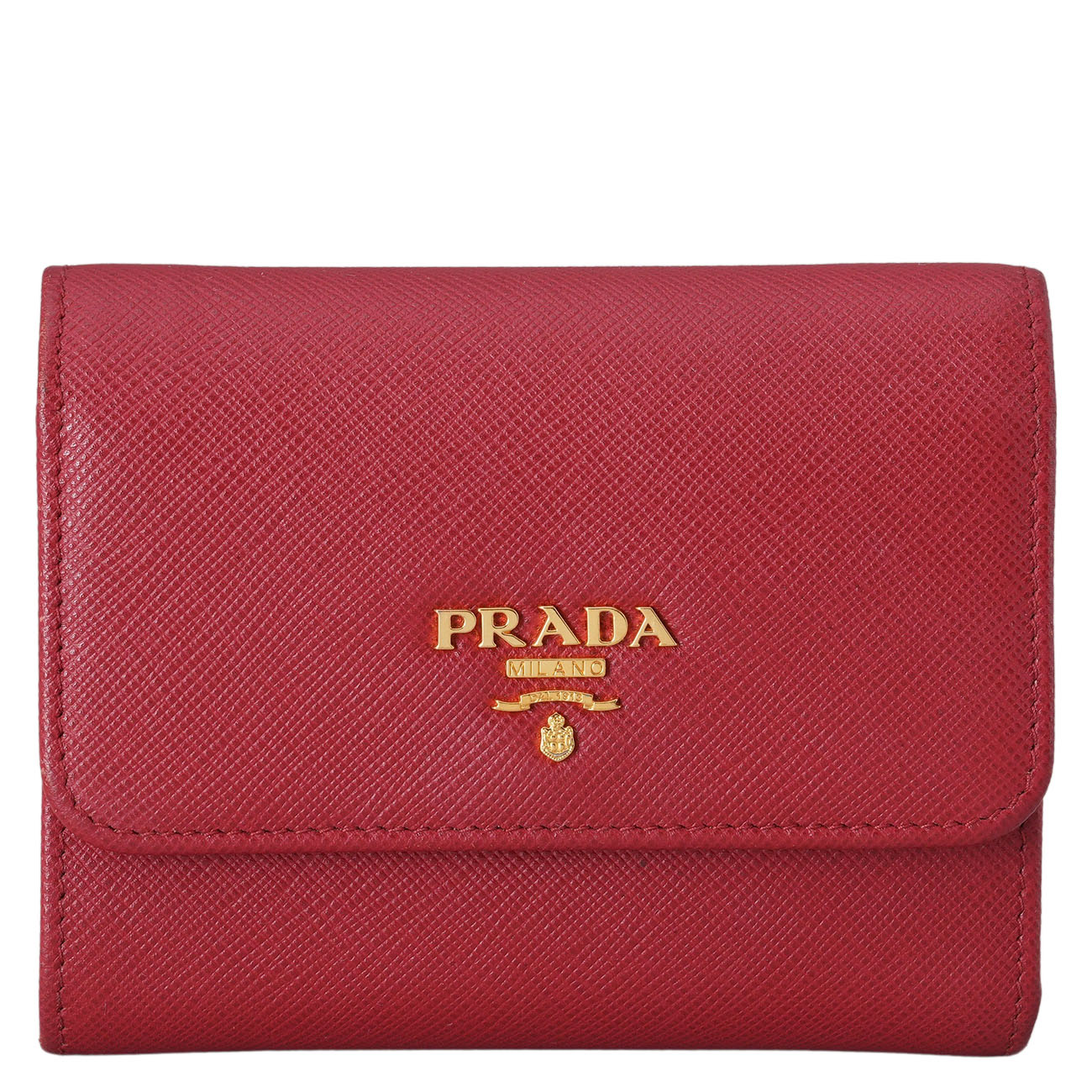 PRADA(USED)프라다 1MH840 사피아노 반지갑
