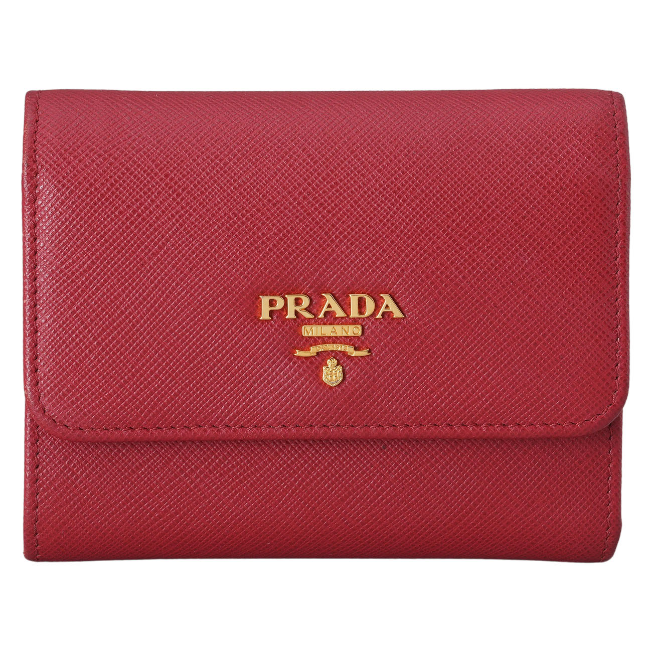 PRADA(USED)프라다 1MH840 사피아노 반지갑
