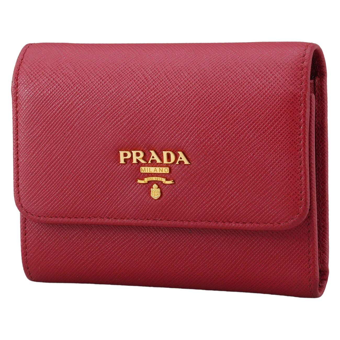 PRADA(USED)프라다 1MH840 사피아노 반지갑