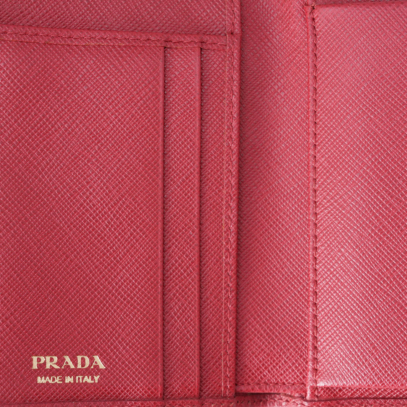 PRADA(USED)프라다 1MH840 사피아노 반지갑