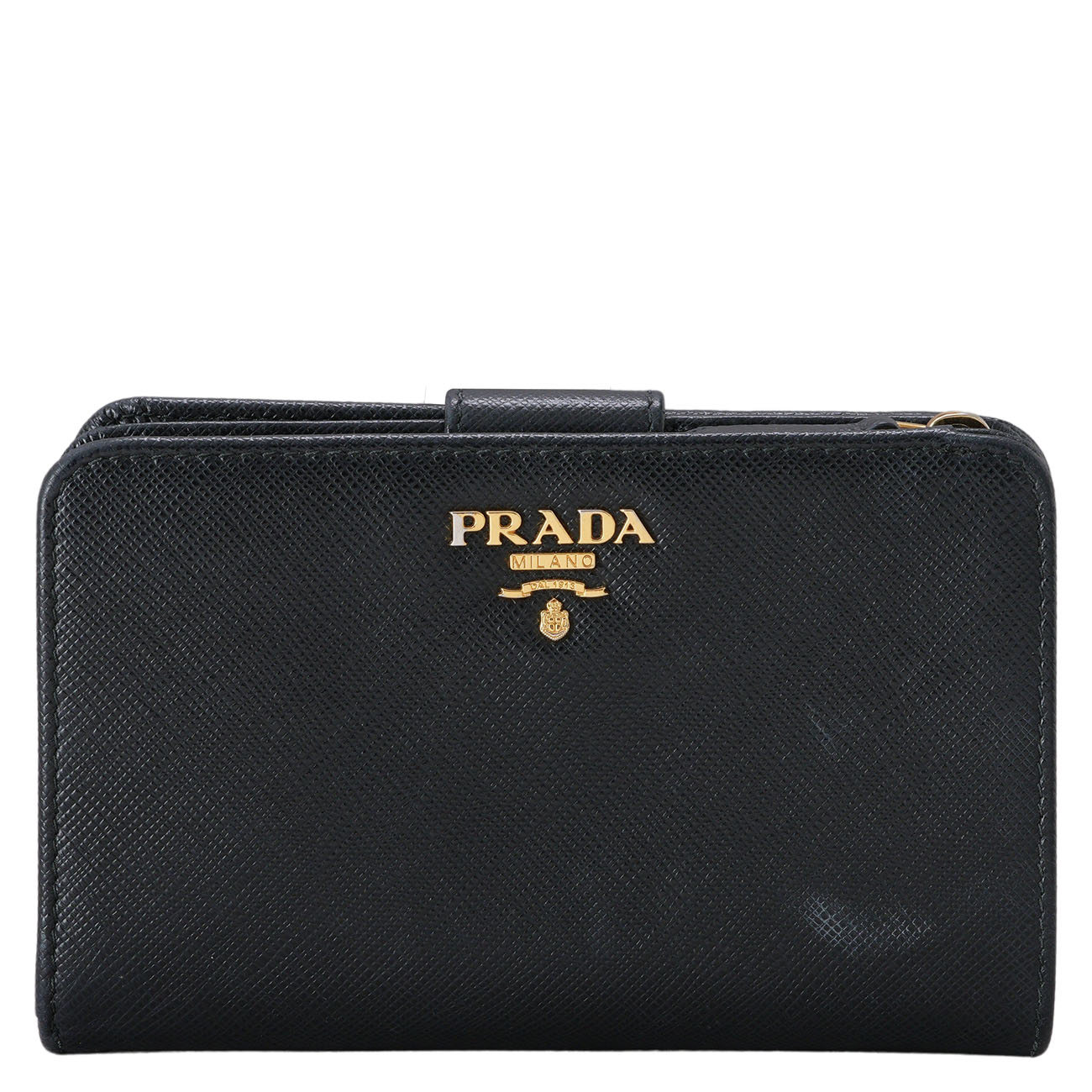 PRADA(USED)프라다 사피아노 지퍼 중지갑