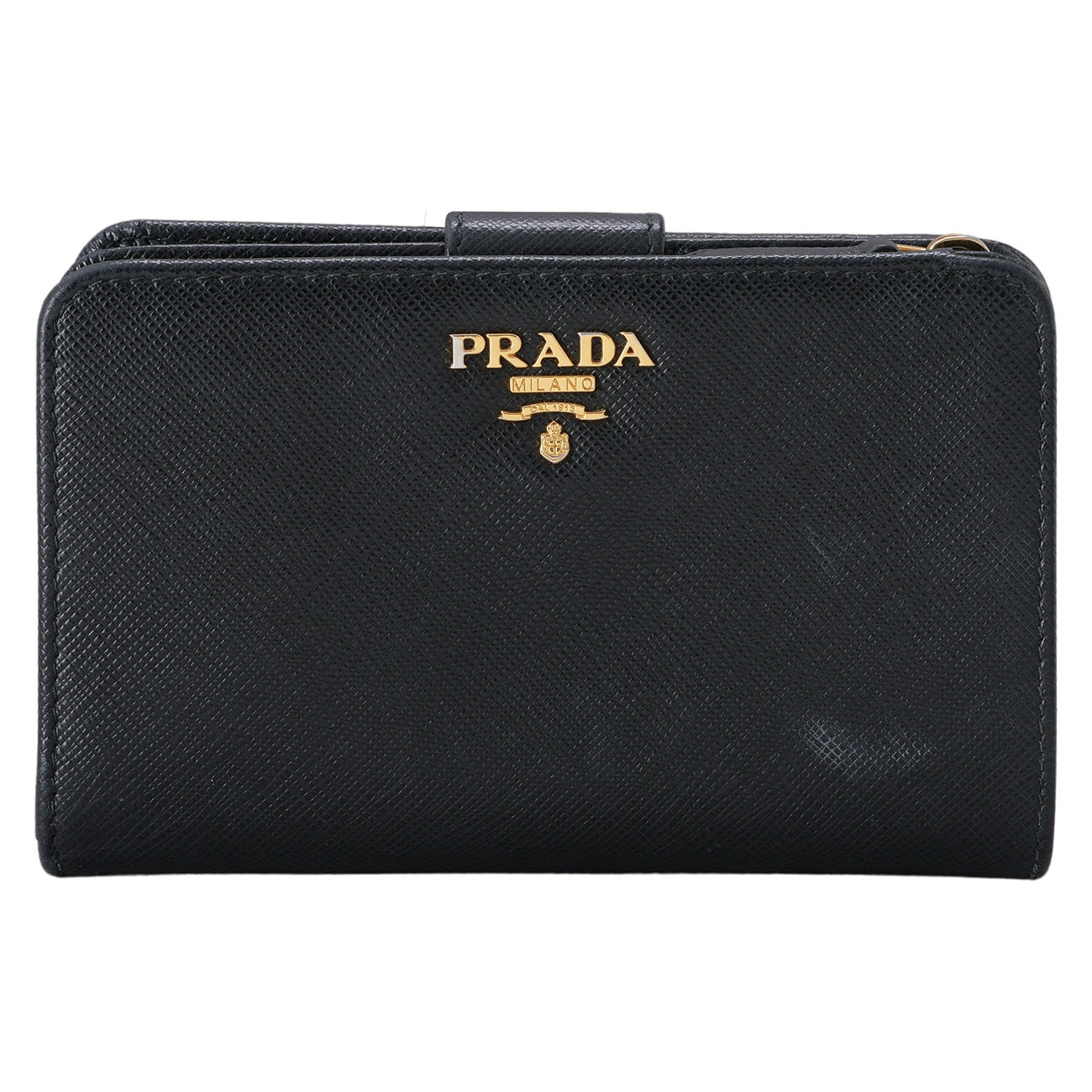 PRADA(USED)프라다 사피아노 지퍼 중지갑