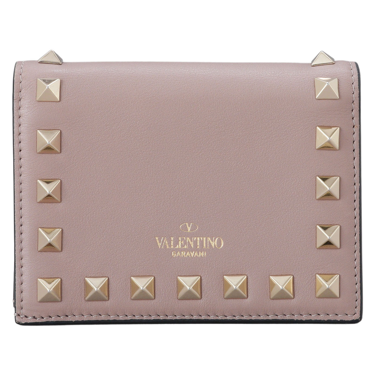 VALENTINO(USED)발렌티노 락스터드 반지갑