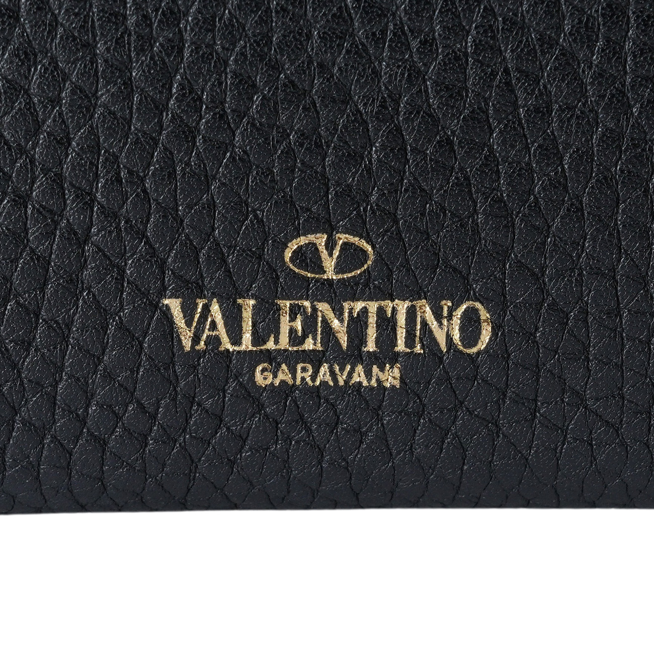 VALENTINO(USED)발렌티노 락스터드 지퍼 카드지갑
