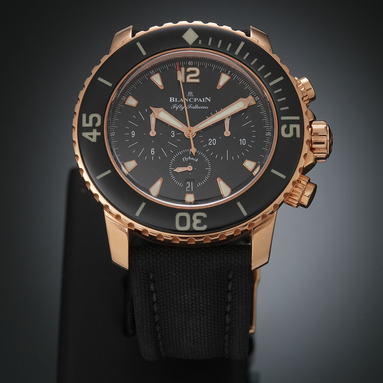 BLANCPAIN(USED)블랑팡 피프티 패덤즈 크로노그래프 45