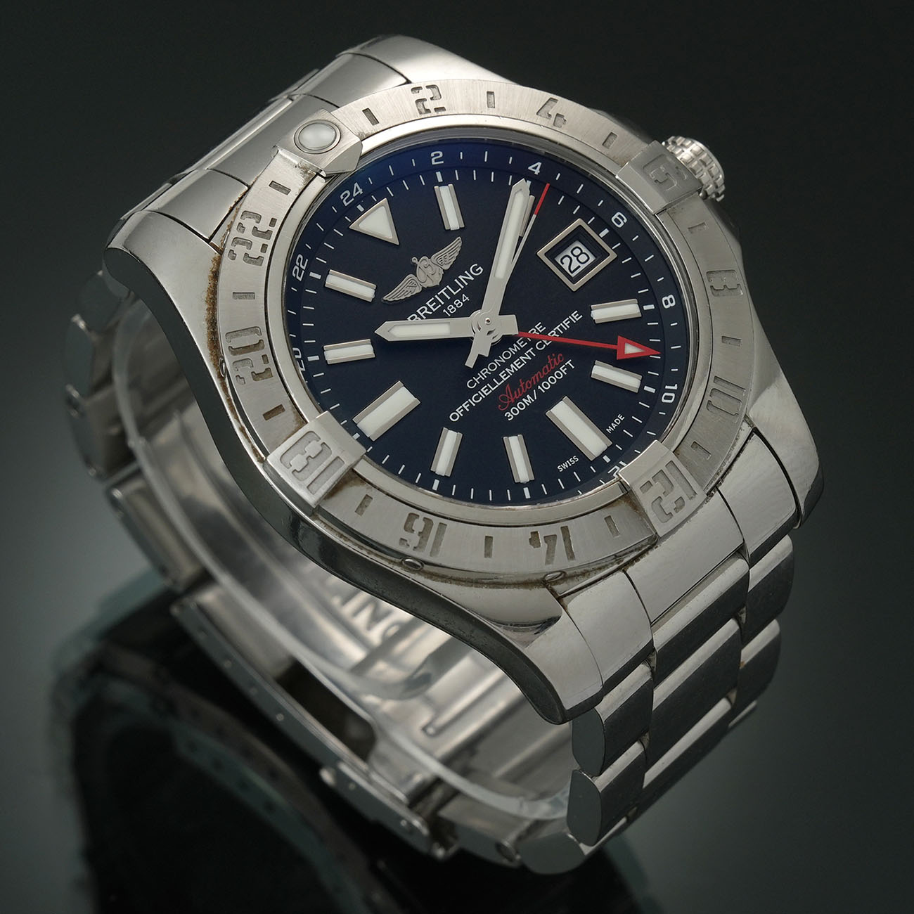 BREITLING(USED)브라이틀링 어벤져 II GMT A32390
