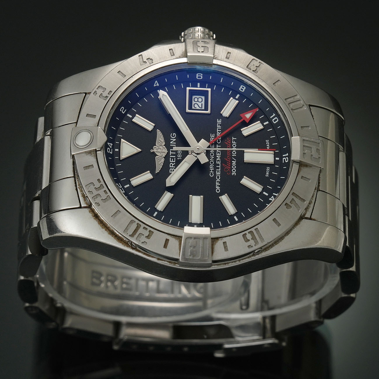 BREITLING(USED)브라이틀링 어벤져 II GMT A32390