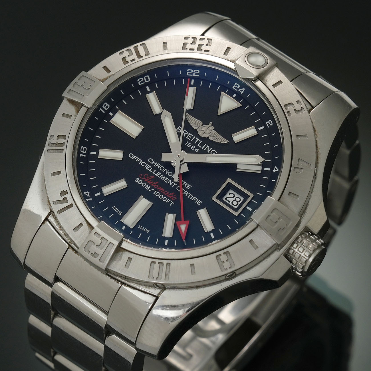 BREITLING(USED)브라이틀링 어벤져 II GMT A32390