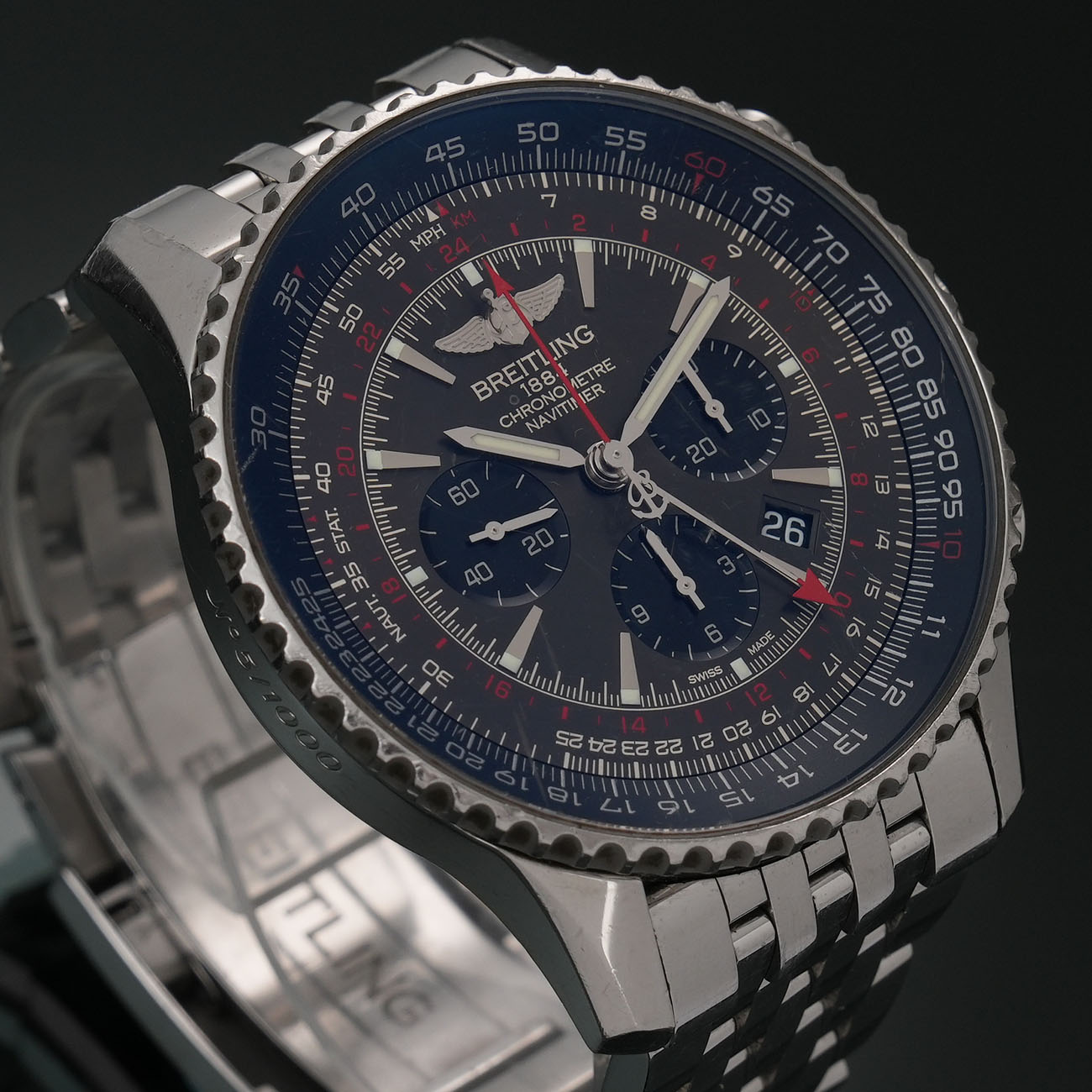 BREITLING(USED)브라이틀링 내비타이머 GMT