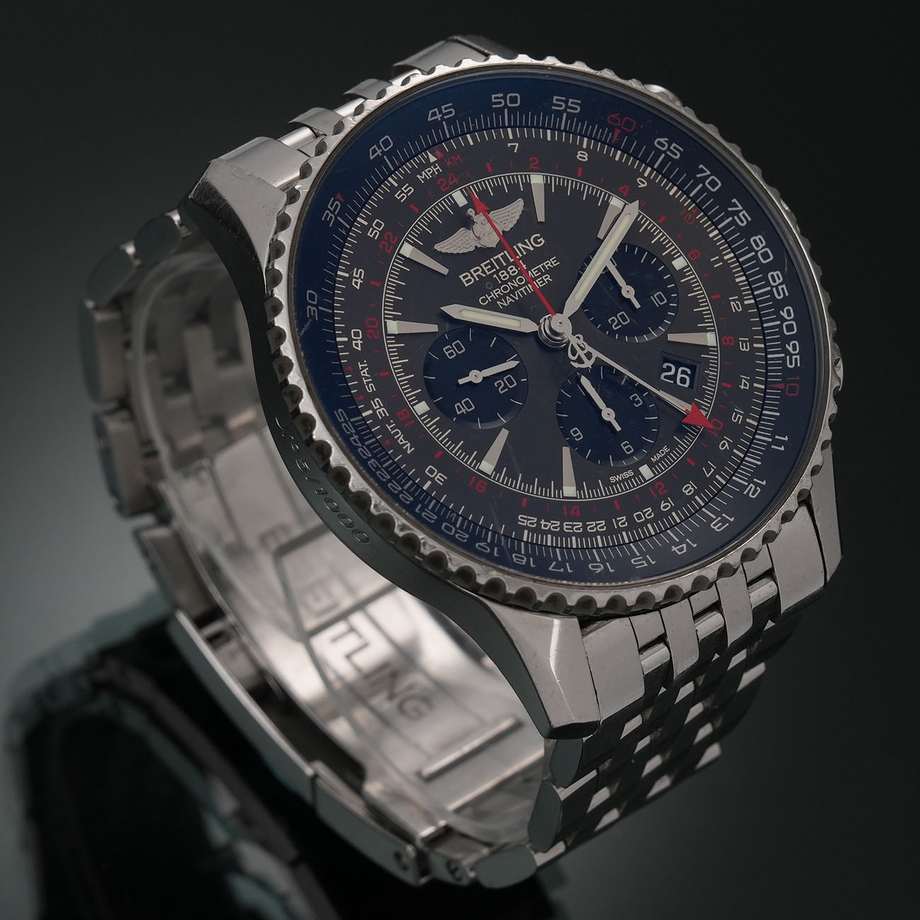 BREITLING(USED)브라이틀링 내비타이머 GMT