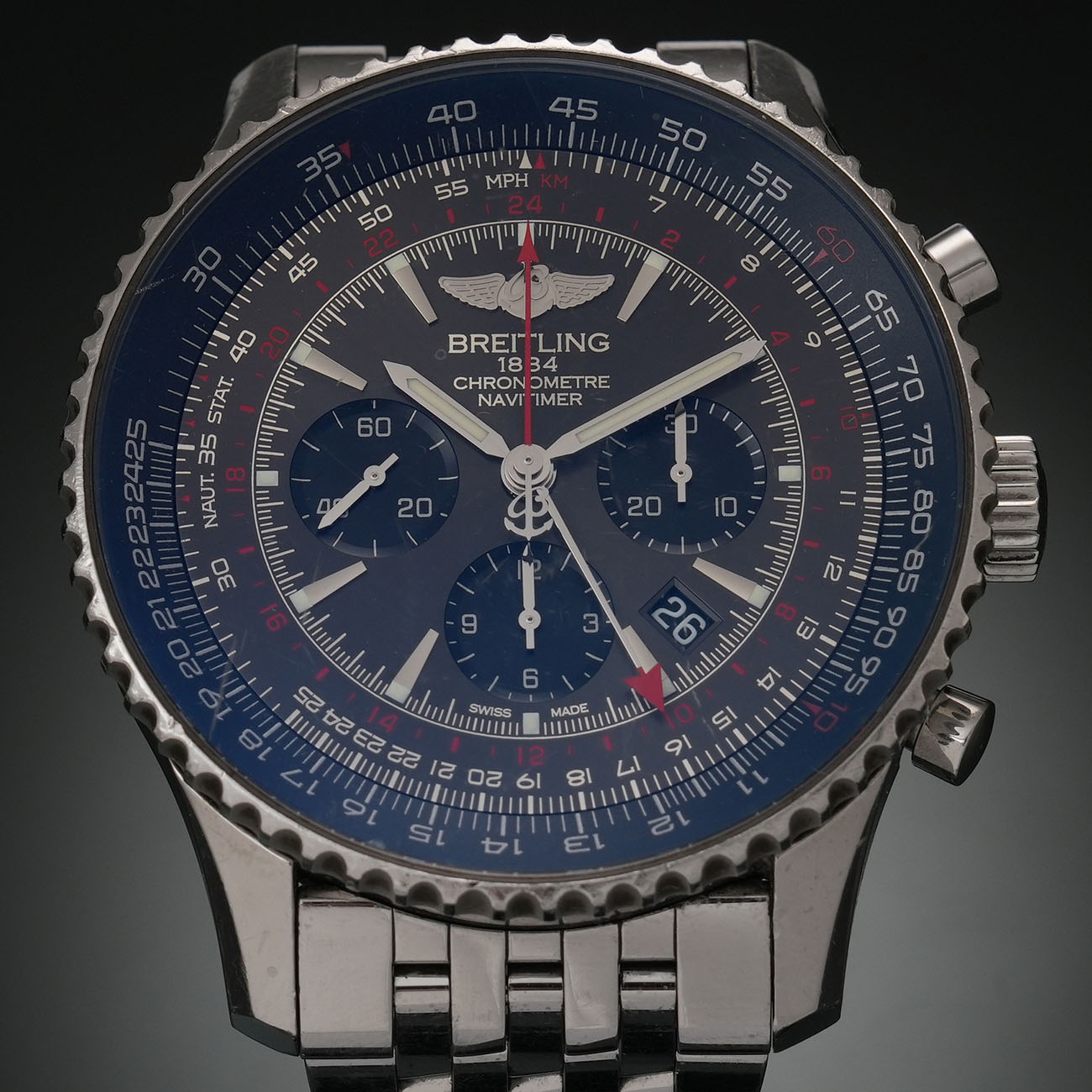 BREITLING(USED)브라이틀링 내비타이머 GMT