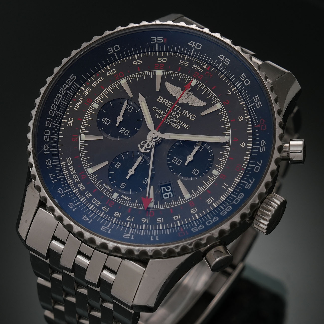 BREITLING(USED)브라이틀링 내비타이머 GMT