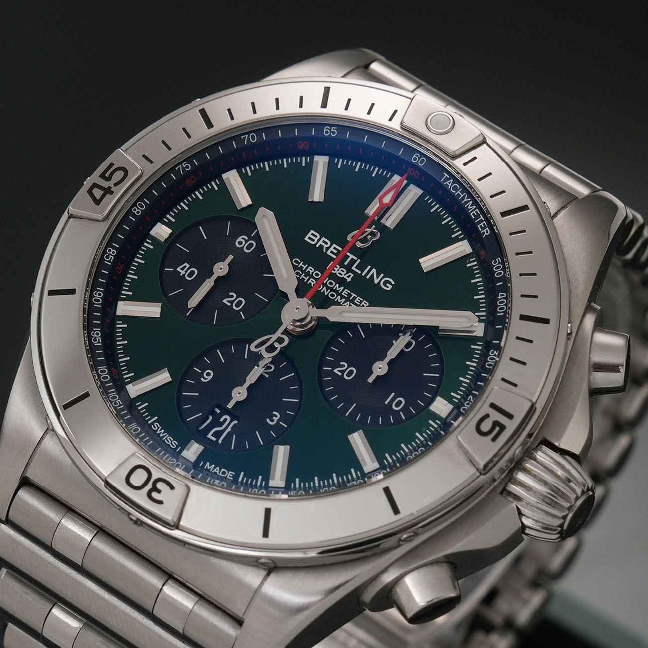 BREITLING(USED)브라이틀링 크로노멧 크르노 AB01343