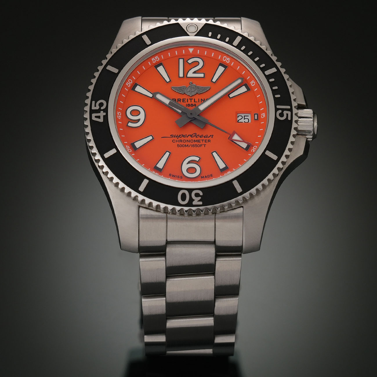 BREITLING(USED)브라이틀링 A17366 슈퍼오션 스틸 42mm