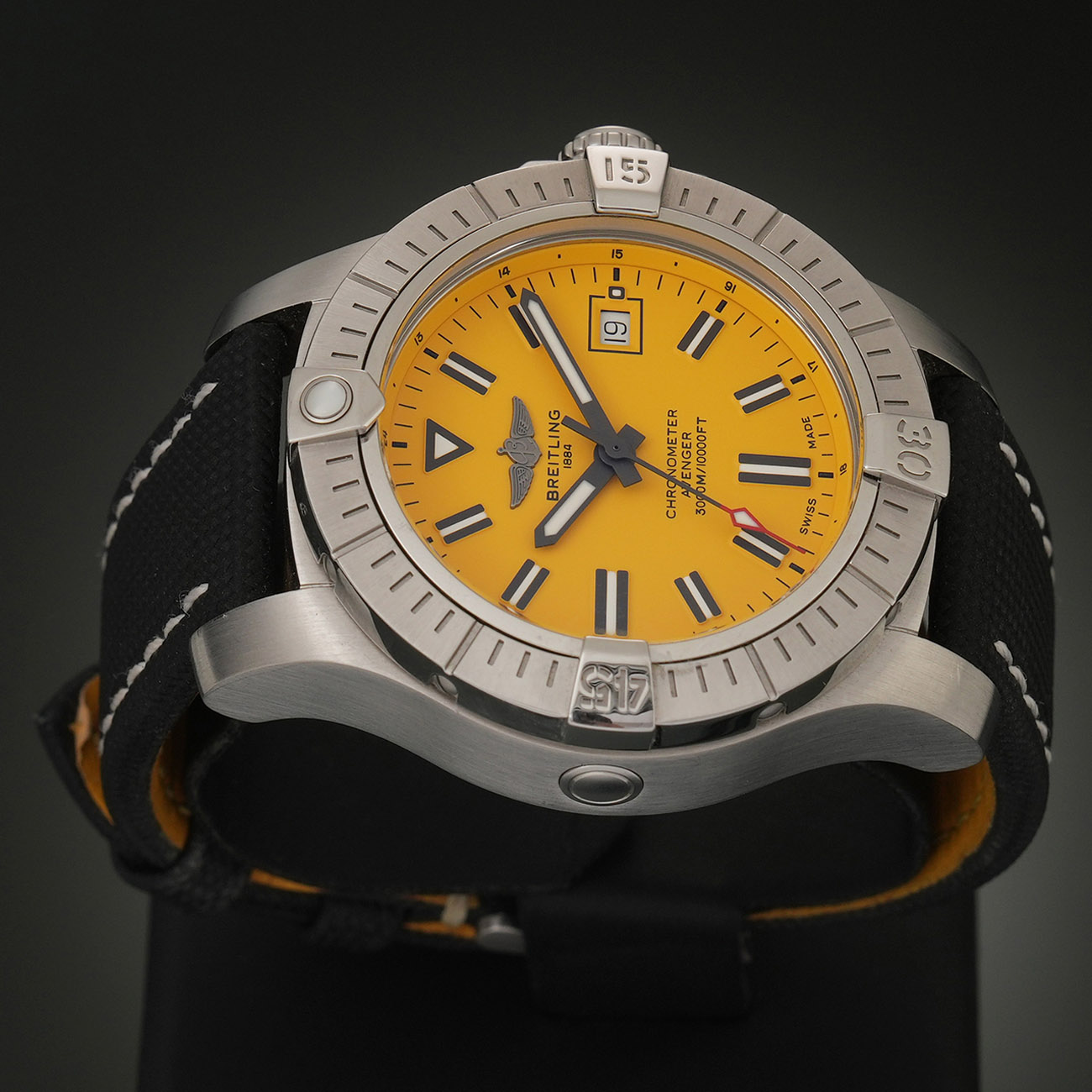 BREITLING(USED)브라이틀링 어벤저 오토매틱 45 씨울프 A17319