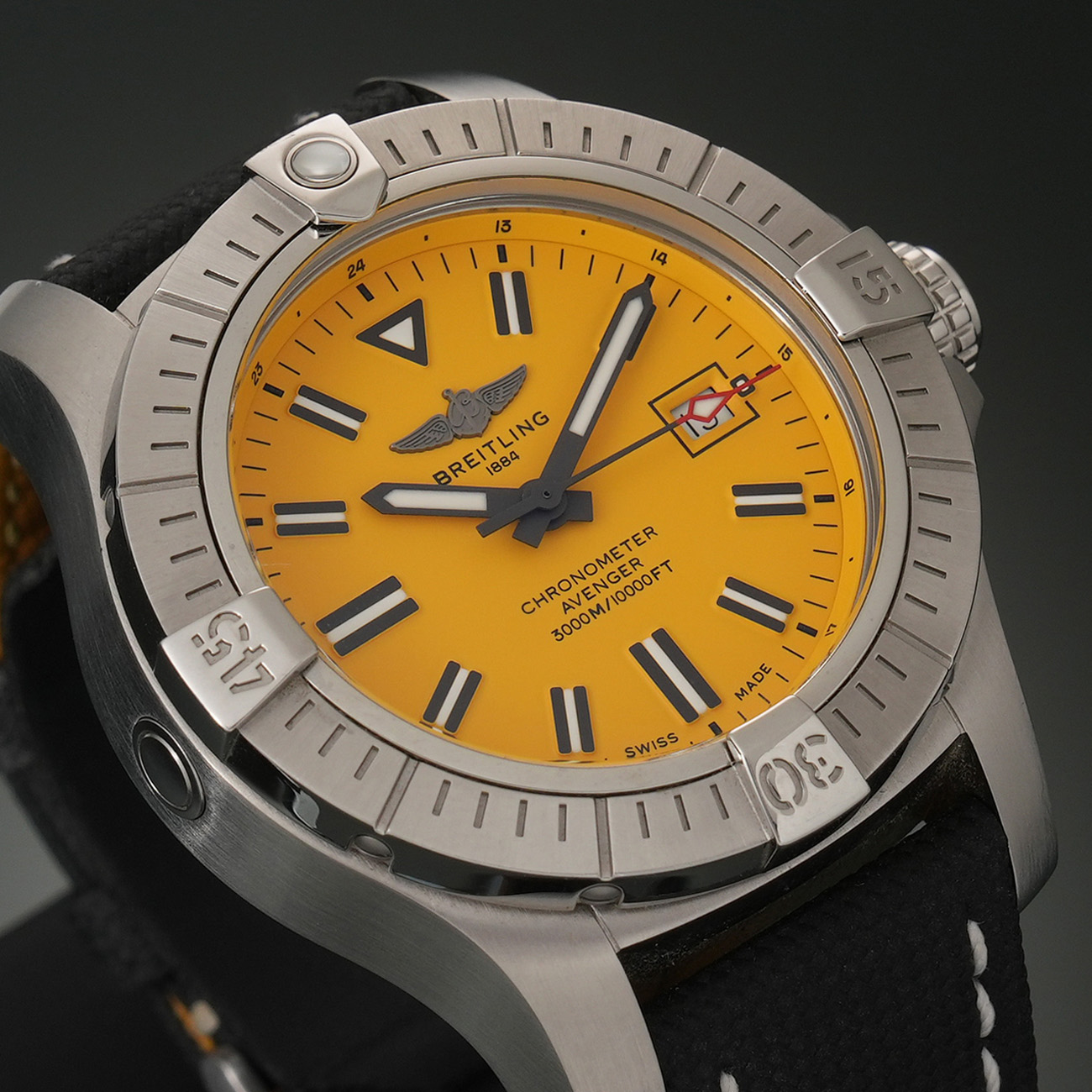 BREITLING(USED)브라이틀링 어벤저 오토매틱 45 씨울프 A17319