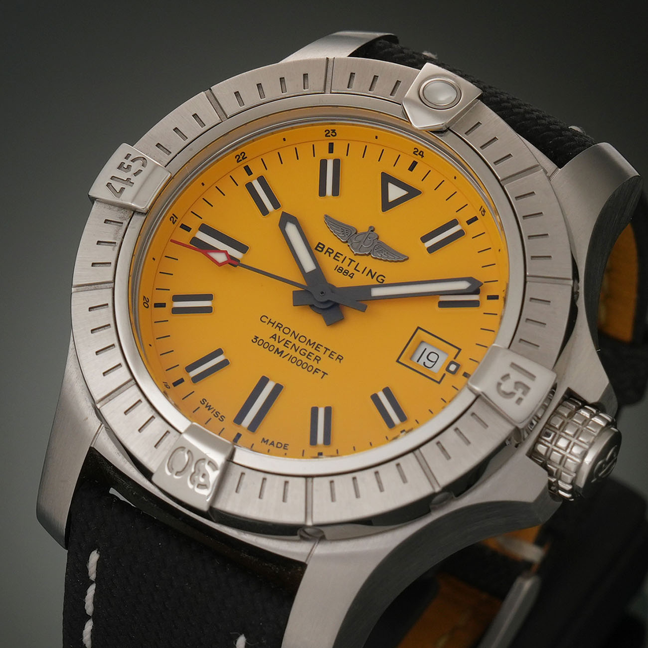 BREITLING(USED)브라이틀링 어벤저 오토매틱 45 씨울프 A17319