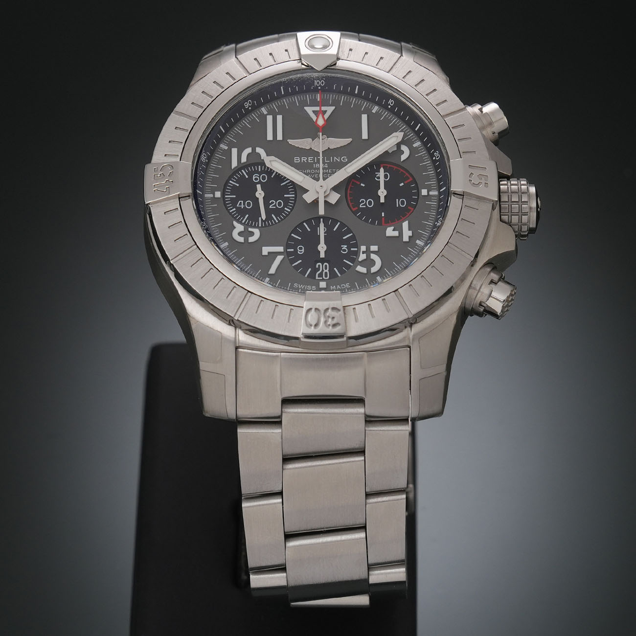 BREITLING(USED)브라이틀링 AB0182 어벤져 B01 크로노 45
