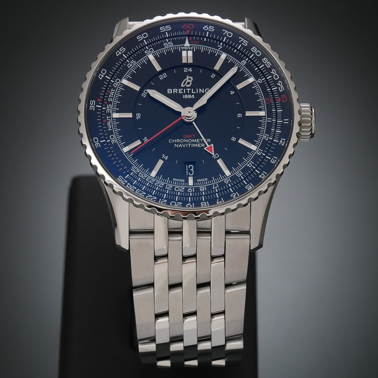 BREITLING(USED)브라이틀링 내비타이머 GMT 41 A32310