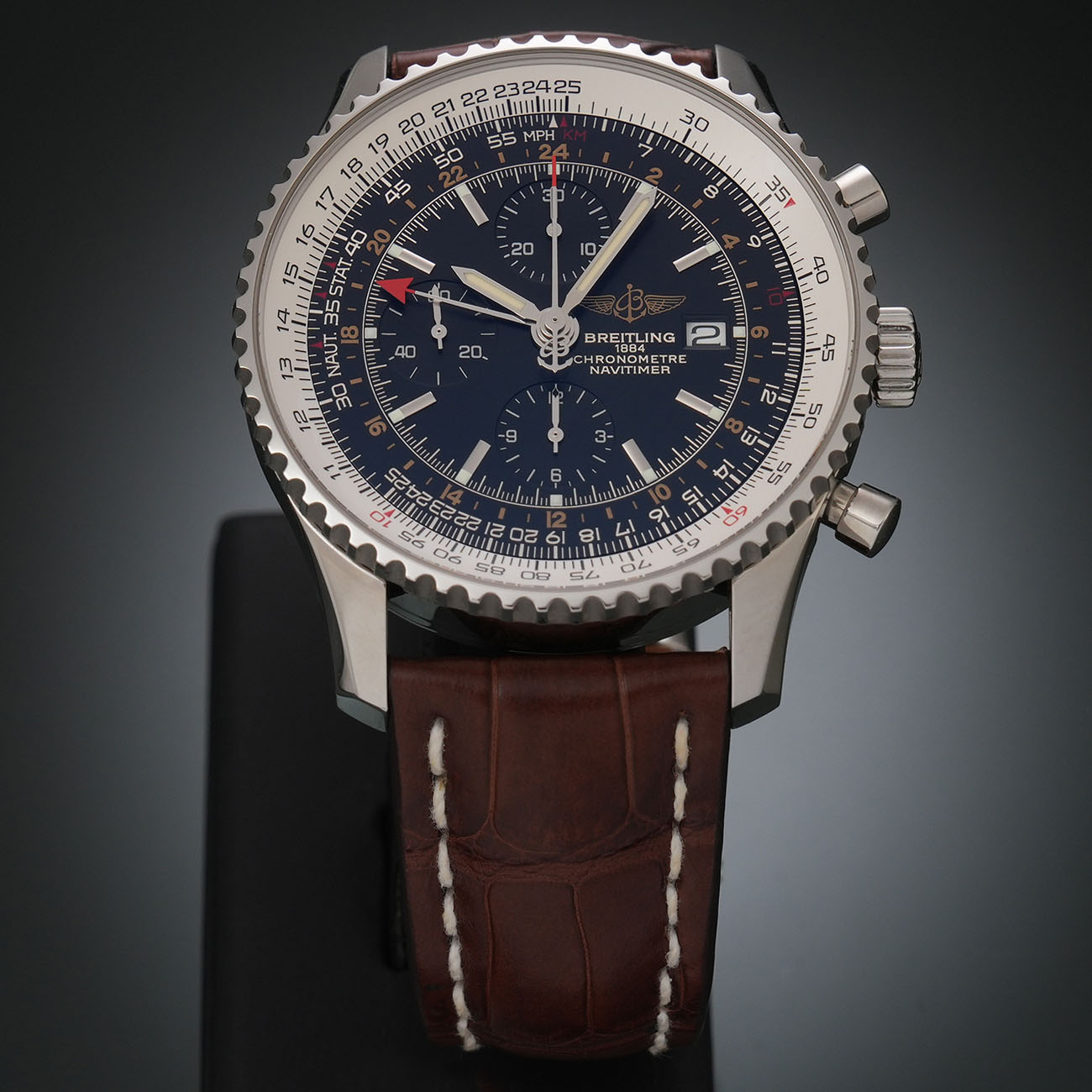 BREITLING(USED)브라이틀링 A2432212 네이타이머 월드 46MM