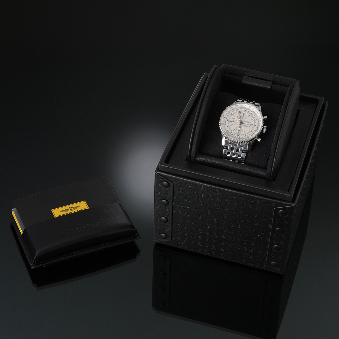 BREITLING(USED)브라이틀링 네비타이머 월드 크로노 A2432212