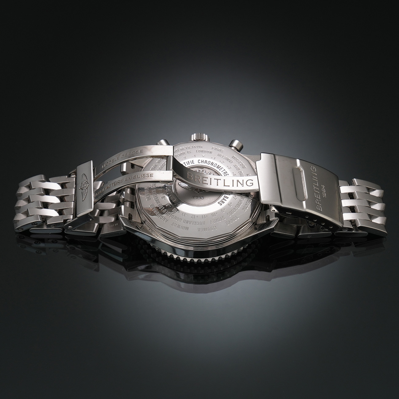 BREITLING(USED)브라이틀링 네비타이머 월드 크로노 A2432212