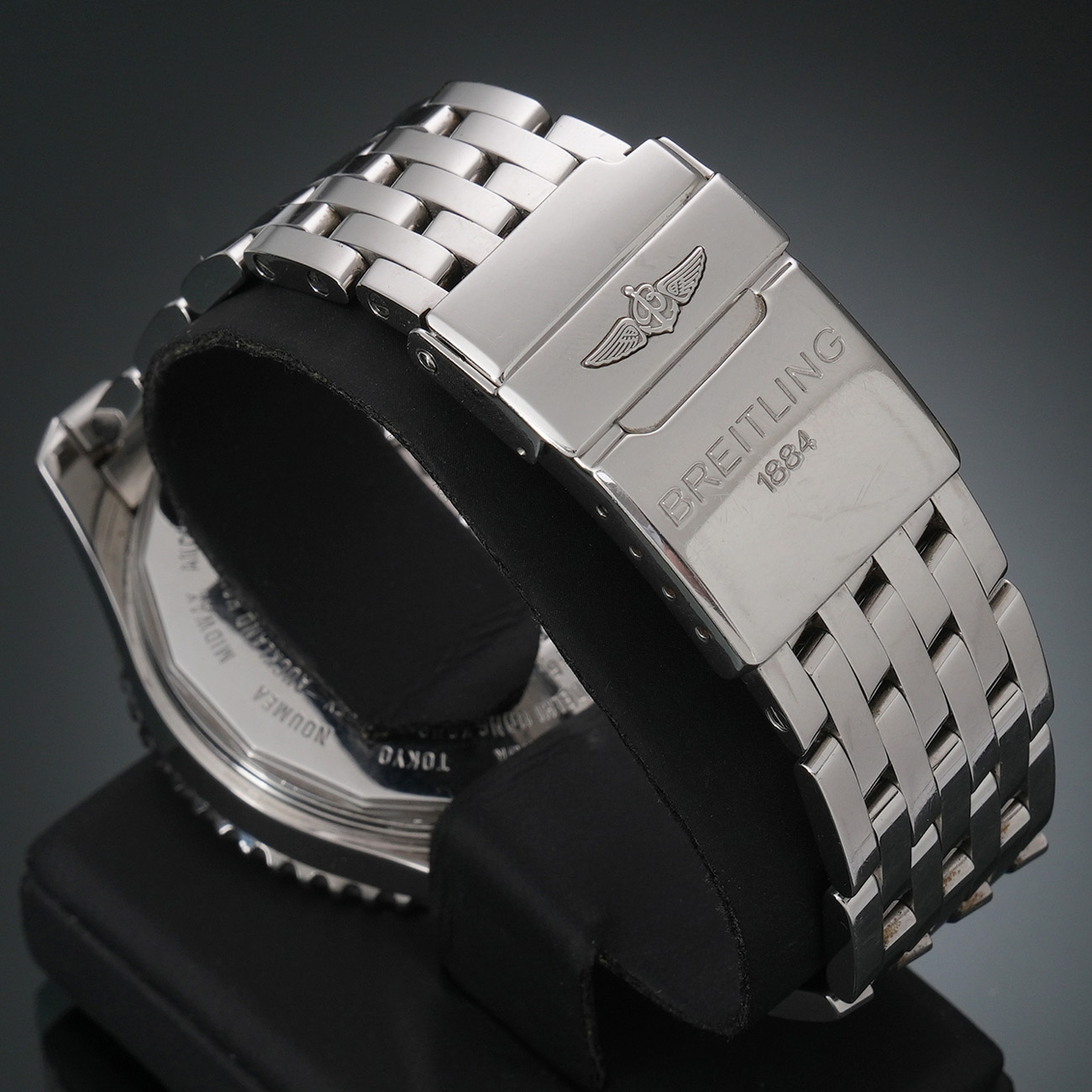 BREITLING(USED)브라이틀링 네비타이머 월드 크로노 A2432212