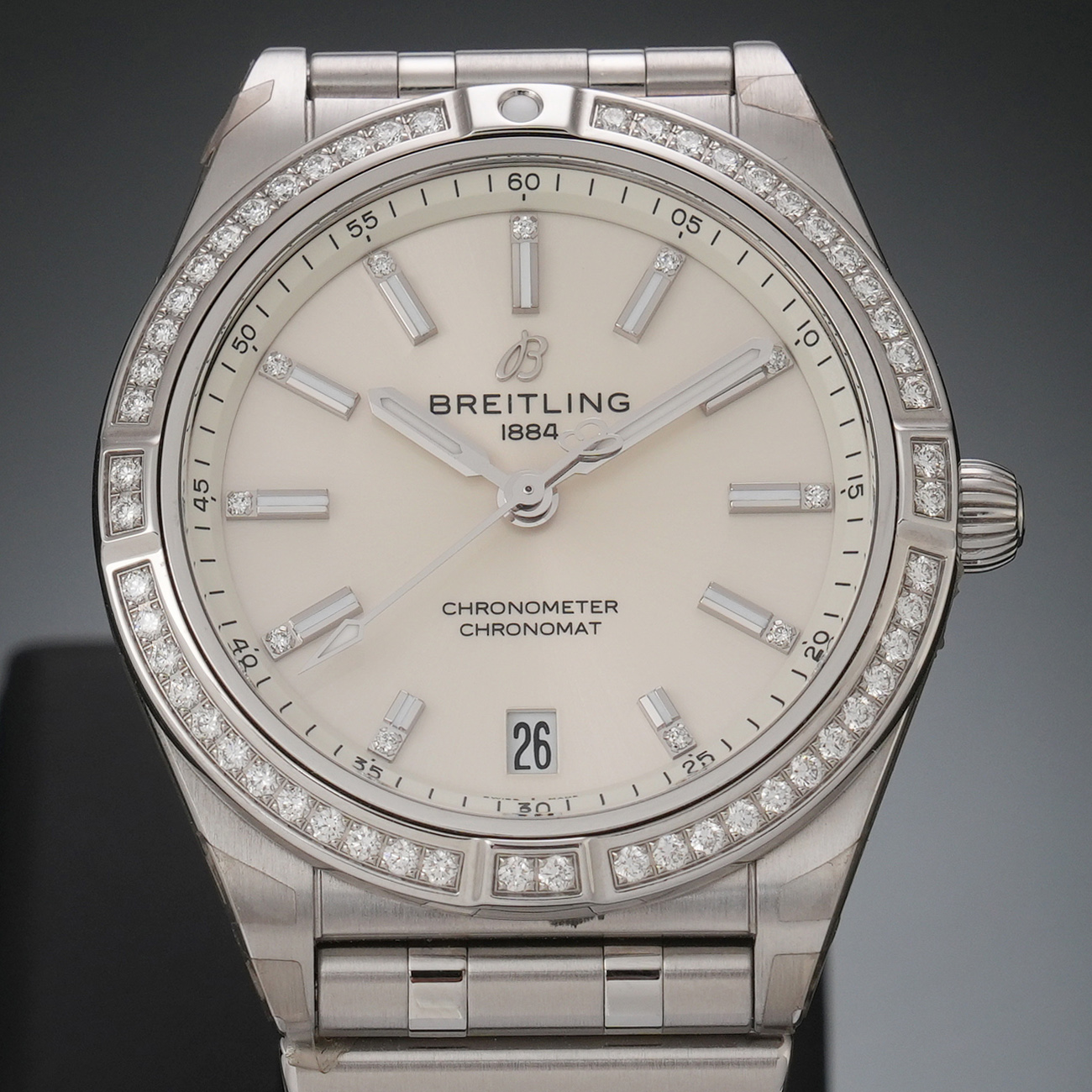 BREITLING(USED)브라이틀링 크로노맷 36 다이아배젤 A10380