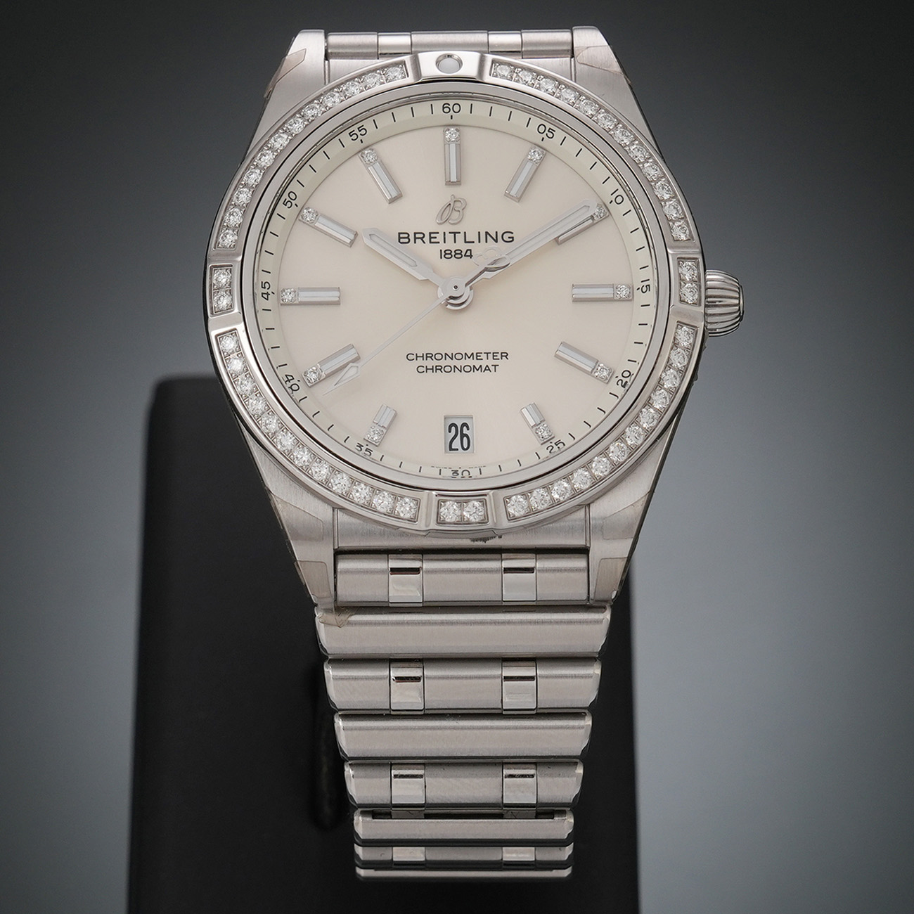 BREITLING(USED)브라이틀링 크로노맷 36 다이아배젤 A10380