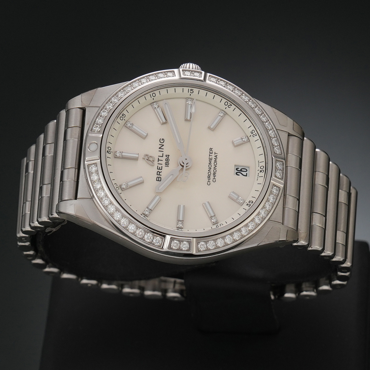 BREITLING(USED)브라이틀링 크로노맷 36 다이아배젤 A10380