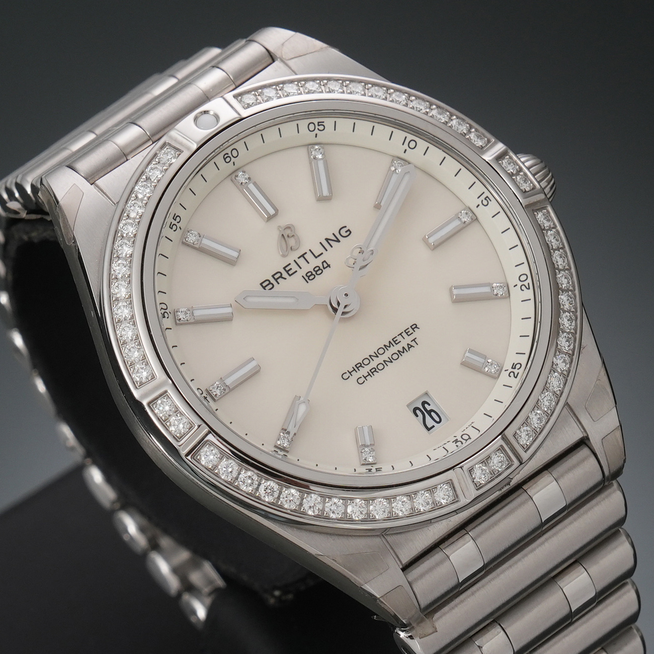 BREITLING(USED)브라이틀링 크로노맷 36 다이아배젤 A10380