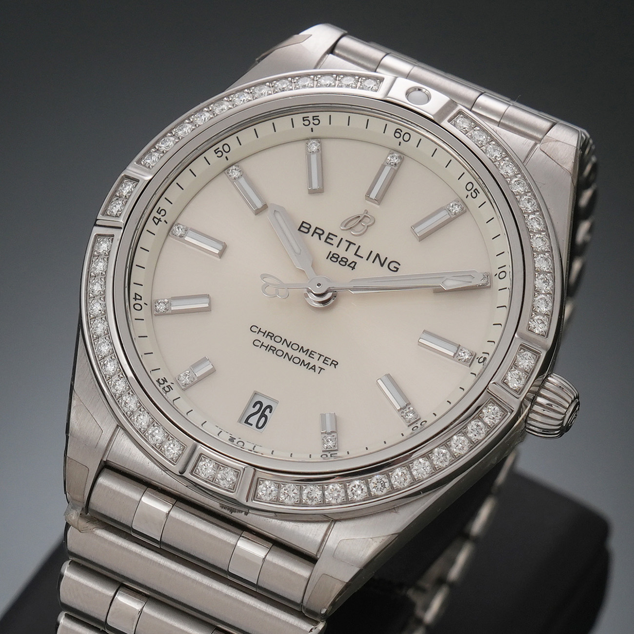 BREITLING(USED)브라이틀링 크로노맷 36 다이아배젤 A10380