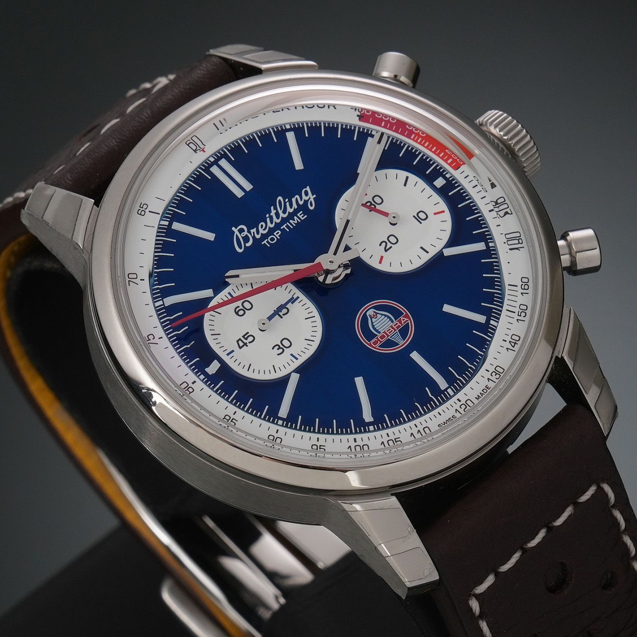 BREITLING(USED)브라이틀링 B01 탑타임 쉘비 코브라 AB0176