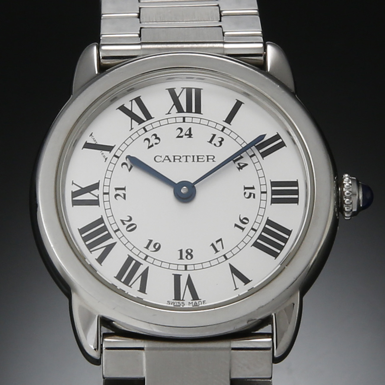 CARTIER(USED)까르띠에 롱드솔로29 스틸 스몰