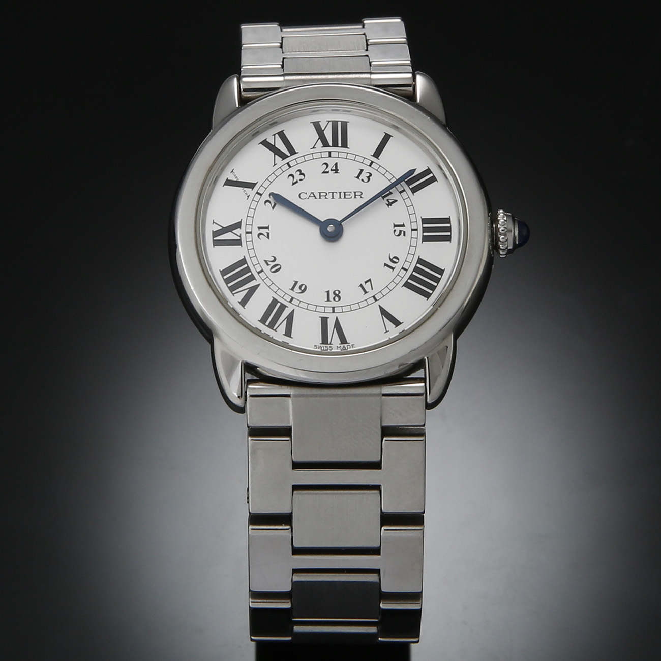 CARTIER(USED)까르띠에 롱드솔로29 스틸 스몰