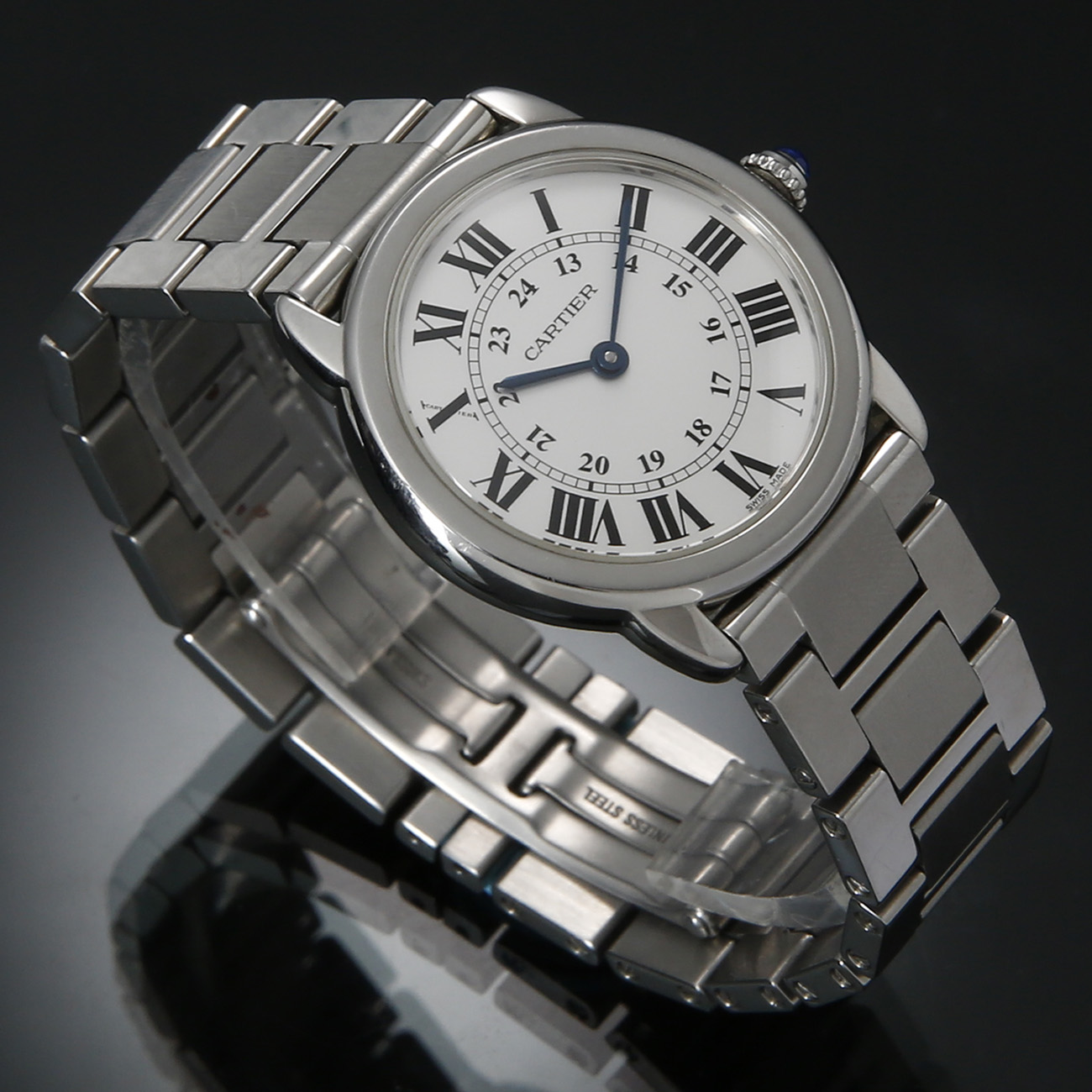 CARTIER(USED)까르띠에 롱드솔로29 스틸 스몰