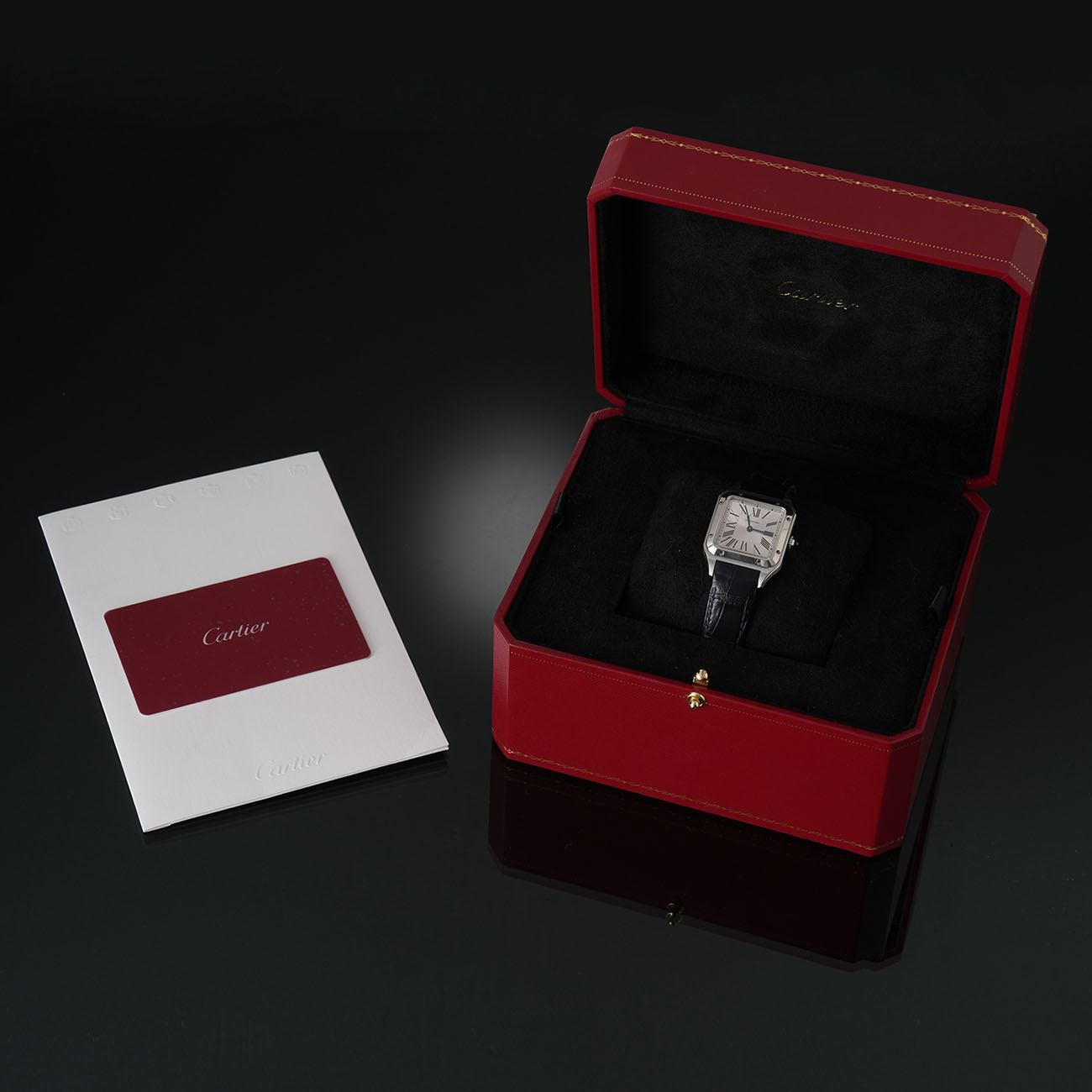 CARTIER(USED)까르띠에 산토스 뒤몽 스몰  WSSA0023